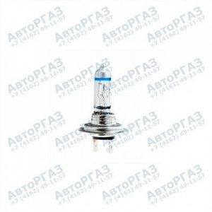 Лампа H7-12V55W (ДиаЛуч) +30%, арт. 12557 PLUS